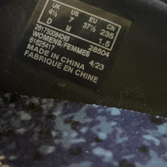 Clarks Cloudsteppers Shoes Women’s Size 7 Blue Flats Slip On - Picture 5 of 6